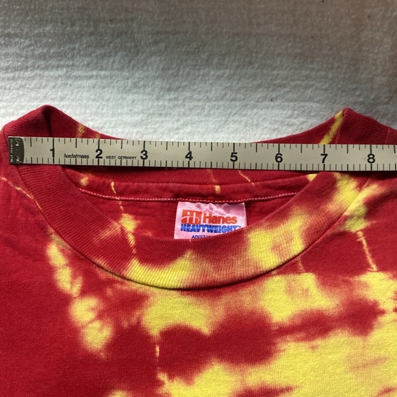 1990 Psychedelic The Doors Jim Morrison Tie Dye T-Shirt size XL - Picture 7 of 11